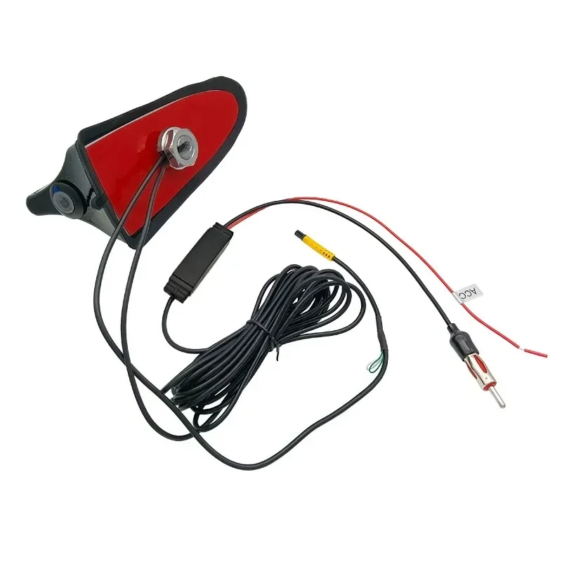 Car Shark Fin Antenna with Signal Receiving Antenna Shark Fin Radio AHD Streaming Media     Antenna