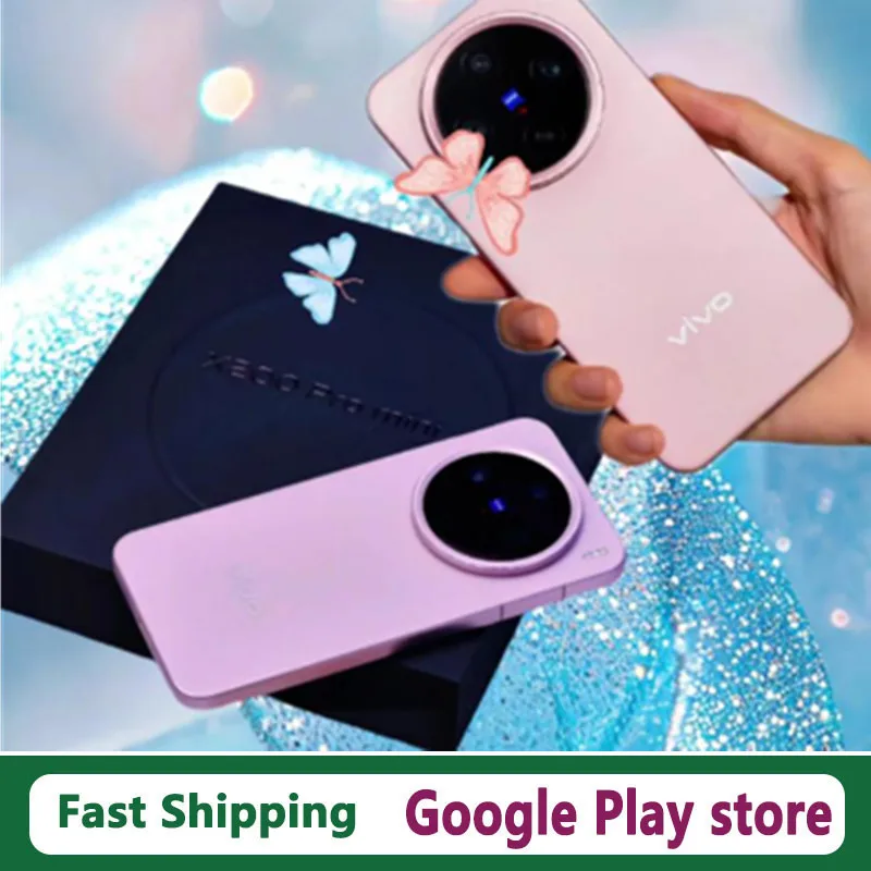 DHL تسليم سريع Vivo X200 Pro هاتف ذكي صغير 6.31 "AMOLED 120HZ 90W شحن أندرويد 15.0 OTA 50.0MP كاميرا الأبعاد 9400 #1