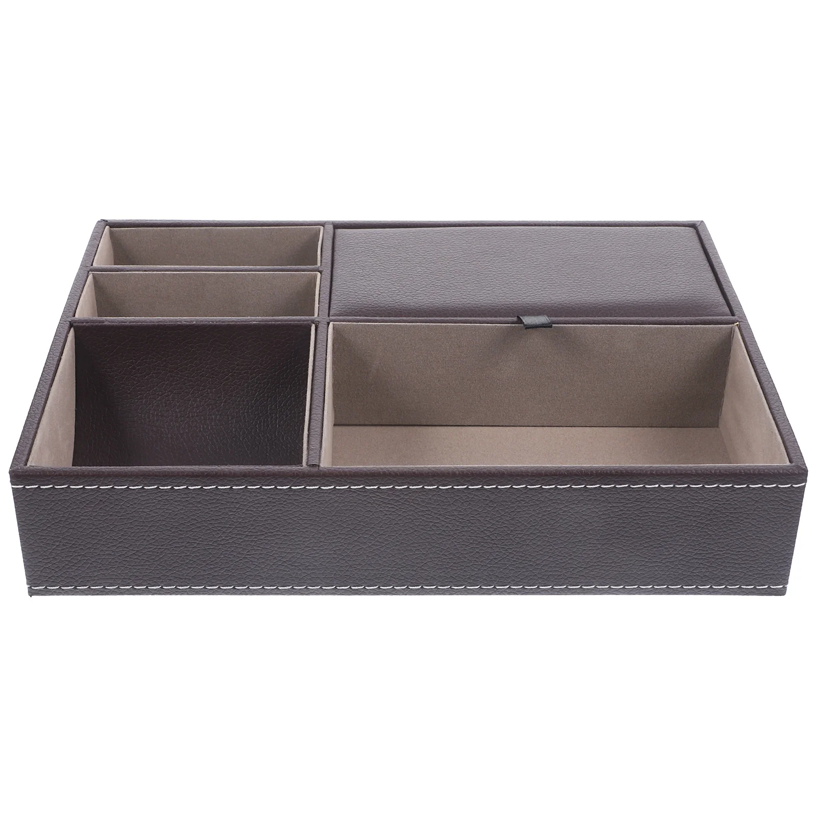 

Retro Jewelry Storage Box Multi Grid Organizer For Earrings Rings Watches Trinkets Holder Decorative Case For Home