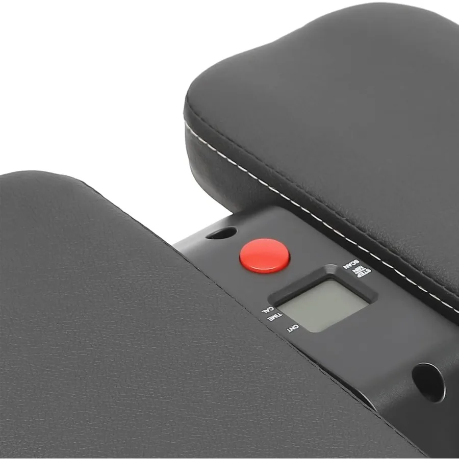 آلة Ab للياقة البدنية المنزلية: مدرب Ab قابل للتعديل مع شاشة LED لتمرين البطن بشكل فعال لزراعة الخصر