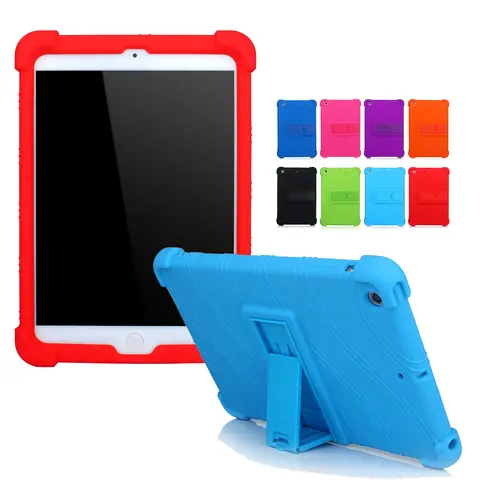 Per iPad Mini 1 2 3 Tablet da 7,9 pollici A1432 A1489 A1490 A1491 A1599 A1600 Custodia regolabile in morbido silicone per bambini