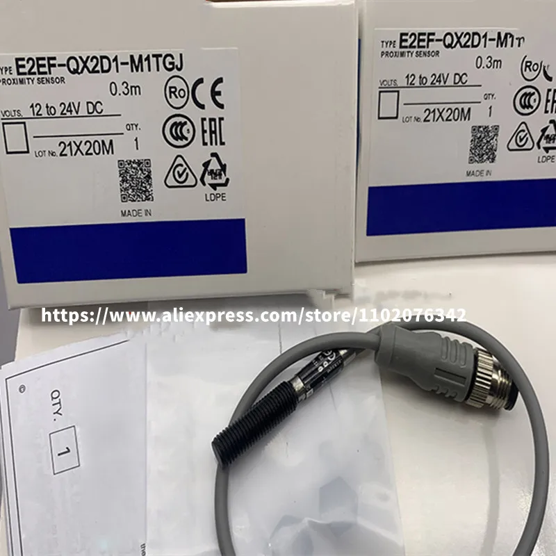 

New proximity switch E2EF-QX3D1-M1TGJ E2EF-QX2D1-M1TGJ E2EF-QX7D1-M1TGJ E2EF-QX3D1 E2EF-QX2D1 E2EF-QX7D1