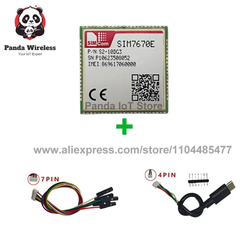 SIMcom SIM7670E SIM7670E-MNGV SIM7670E-LNGV CAT1 Core Board B1/B3/B5/B7 Qualcomm Chip unterstützt Daten + GNSS (optional) ohne Stimme