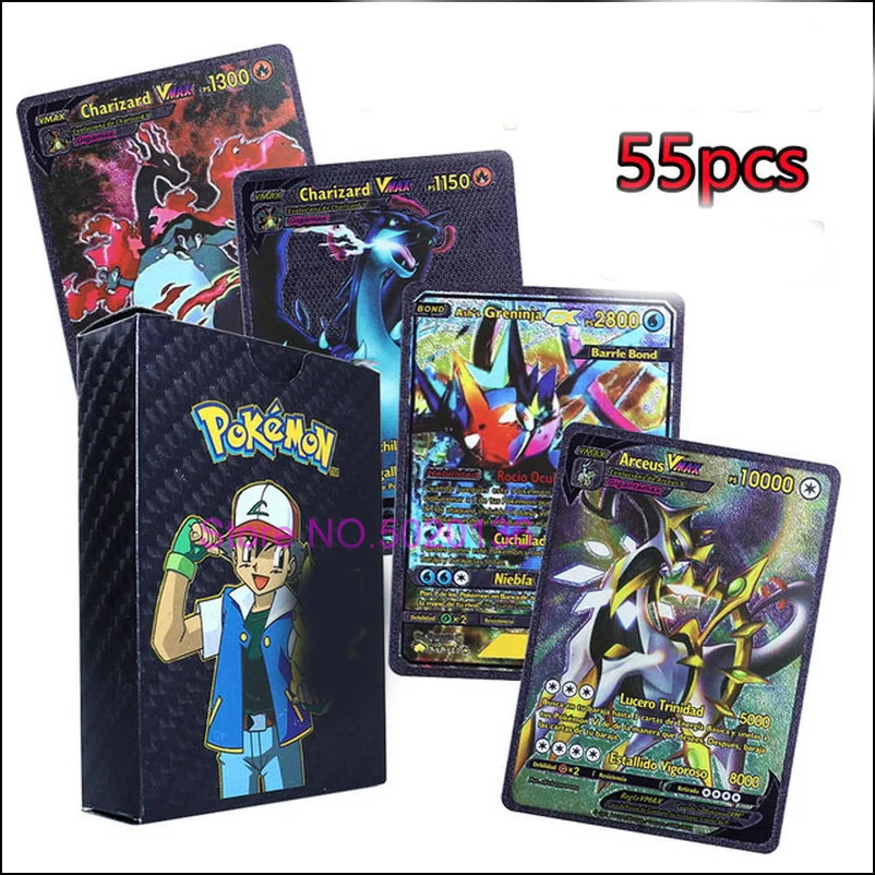 30 60 100 English Pokemon Card Vmax GX Tag Team EX Mega Game
