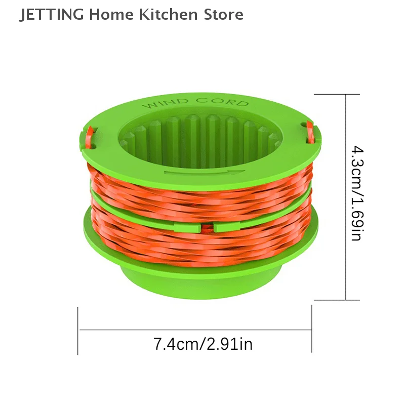 1/4pcs AS1300 Weed Eater String Trimmer Spool For EGO 15-Inch ST1500 ST1500-S,Weed Wacker String Trimmer Line 0.095" 15Ft