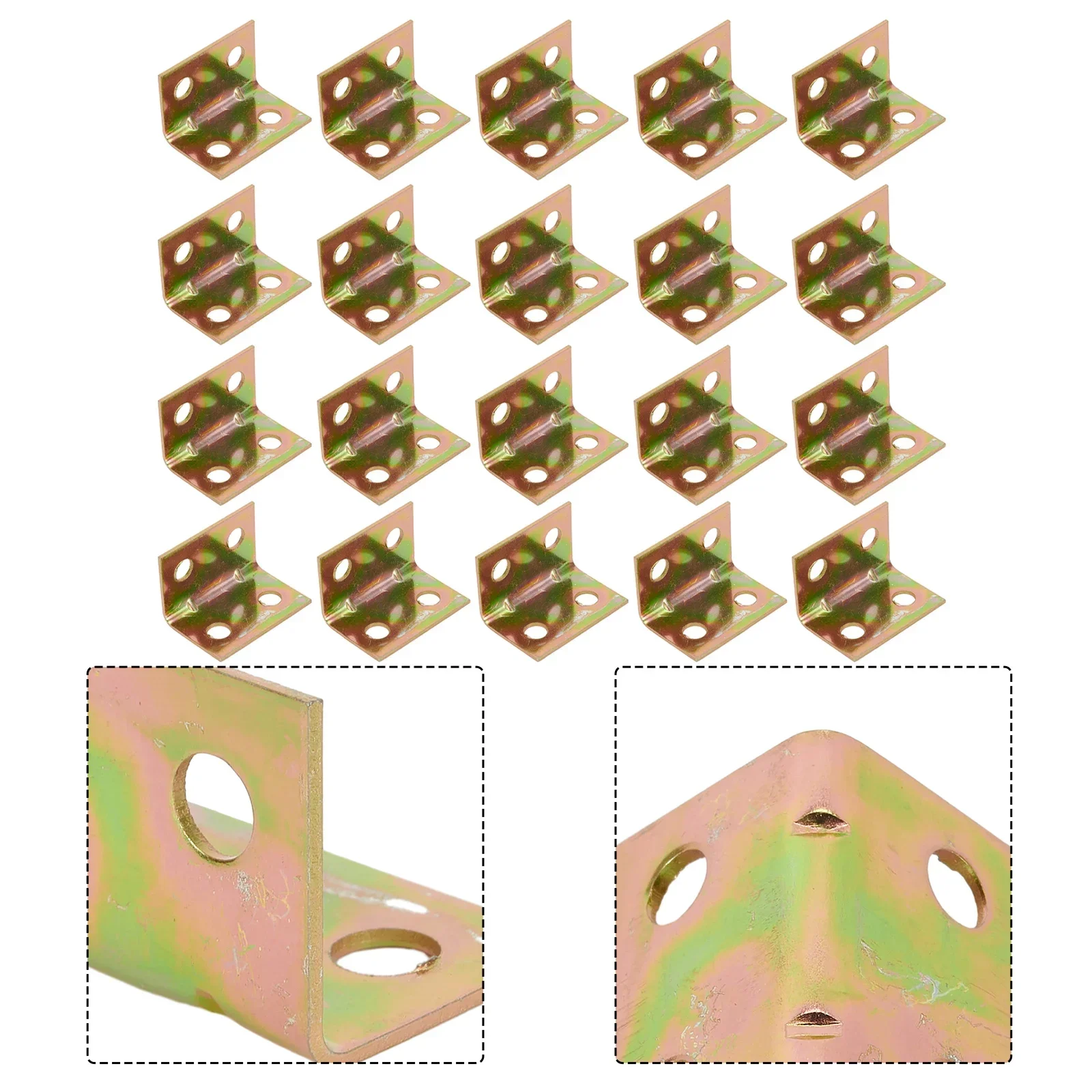 Corner Brace Joint Angle Bracket Reuseable Stainless Steel Table Fastener Furniture Corner Cover Home Table Box