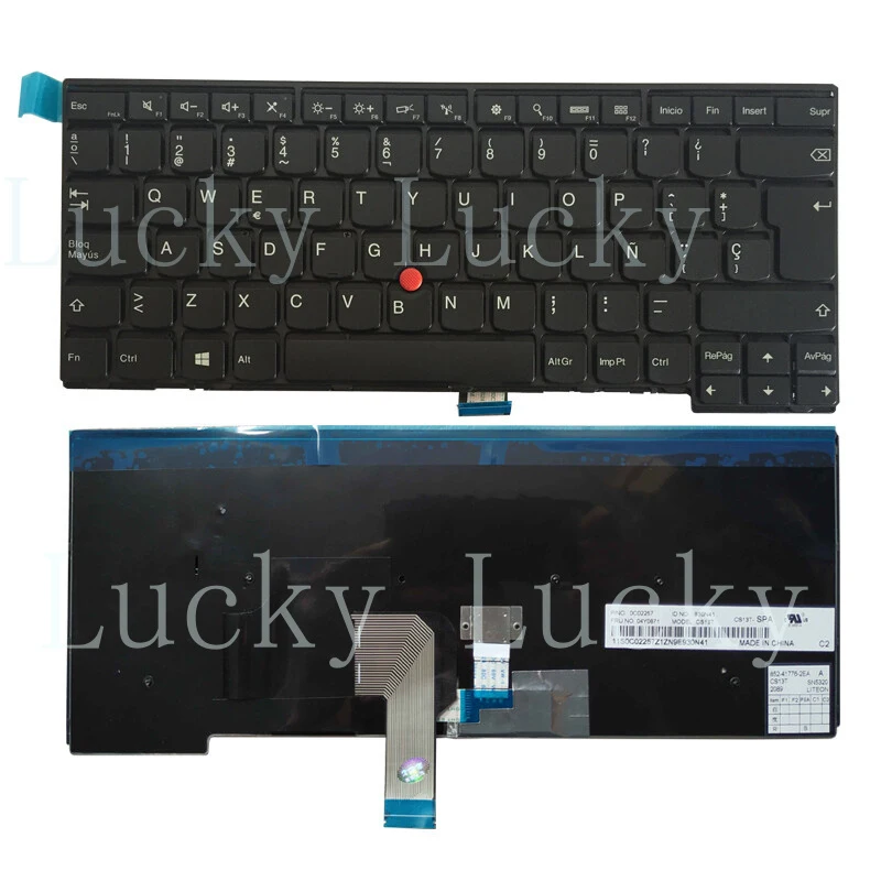 

Клавиатура для ноутбуков LENOVO THINKPAD L440 L450 L460 T431 T431S T440S, модель f 04Y0871