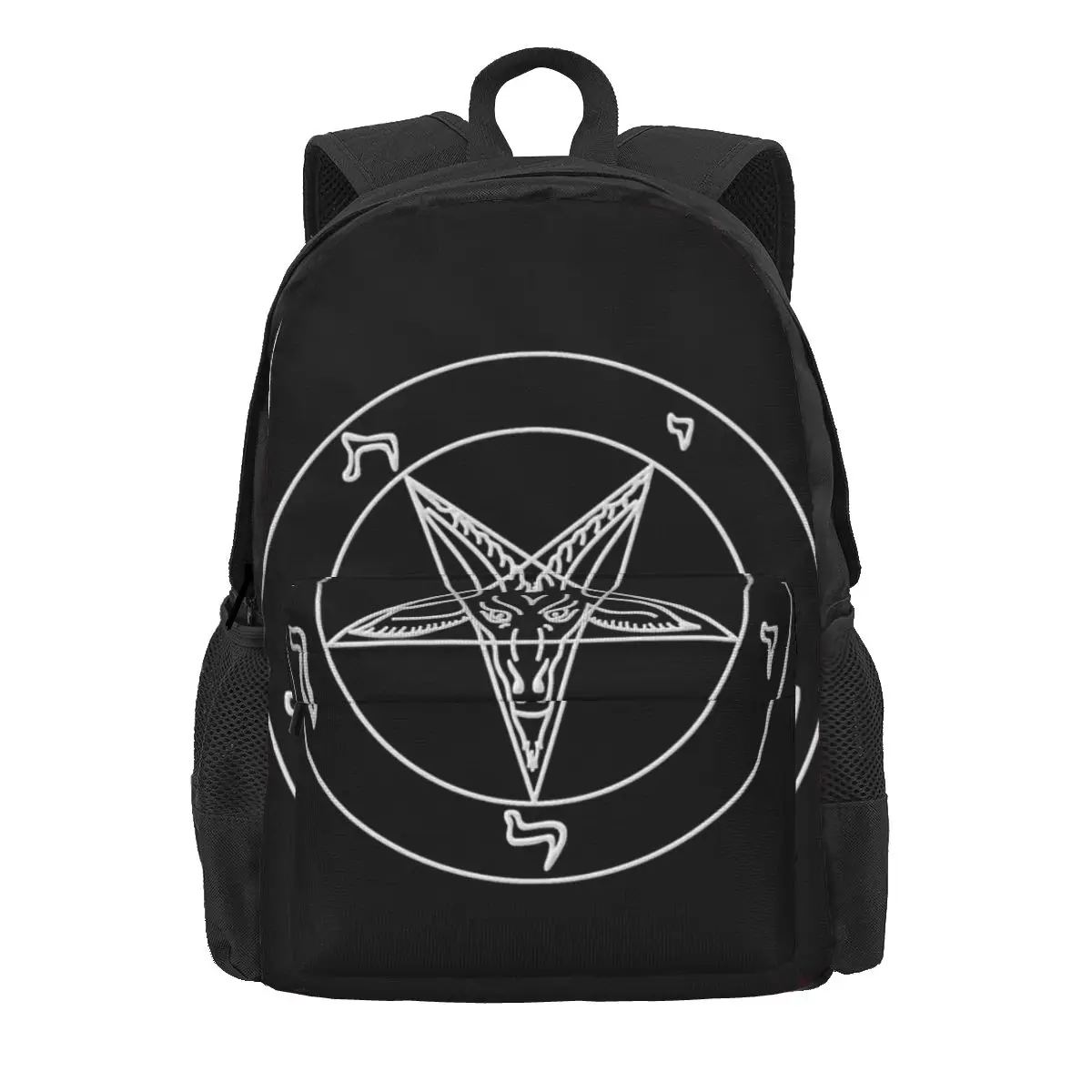 

Рюкзаки для мальчиков и девочек Baphomet, сумки для книг, школьные портфели, Детские Мультяшные рюкзаки для ноутбука, Наплечная Сумка