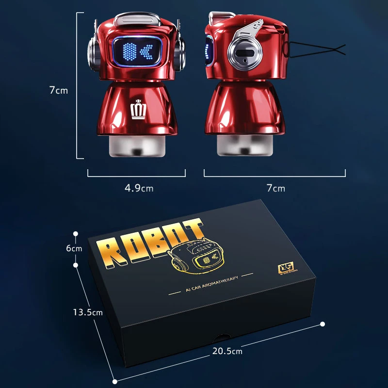 AI روبوت سيارة العطر الروائح التلقائي رذاذ العطور الناشر لتويوتا كراون هايلكس كروزر بريوس تاكوما سليل راش أكوا