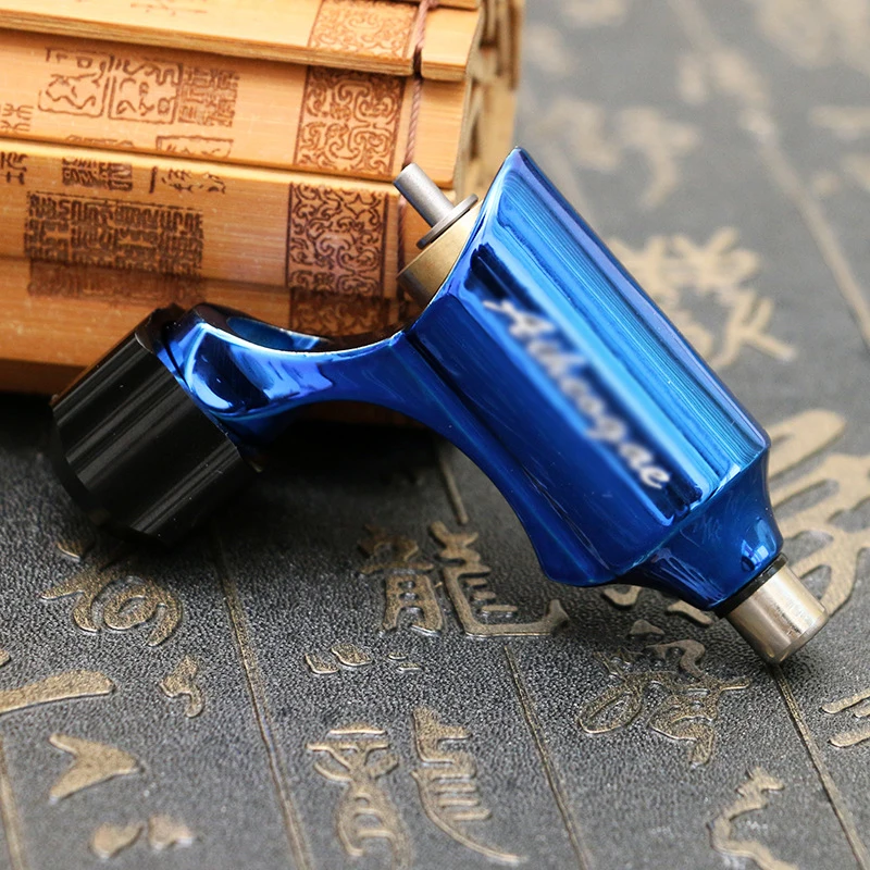 Lightweight Tattoo Motor Machine Zinc Alloy Tattoo Frame Rotary Tattoo Machines Tatoo Motor Gun Shader Liner,  Blue