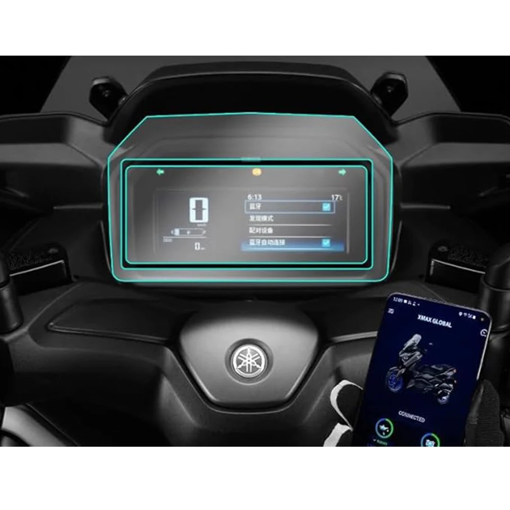 For Yamaha XMAX300 XMAX 300 XMAX300 2025 Motorcycle Accessories Instrument Dashboard Scratch Protection Film Screen Protector