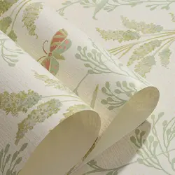Home Decoration Living Room Bedroom Self Adhesive Thickening Wallpaper Non-woven Fabric Furniture Floral Peel and Stick Stickers