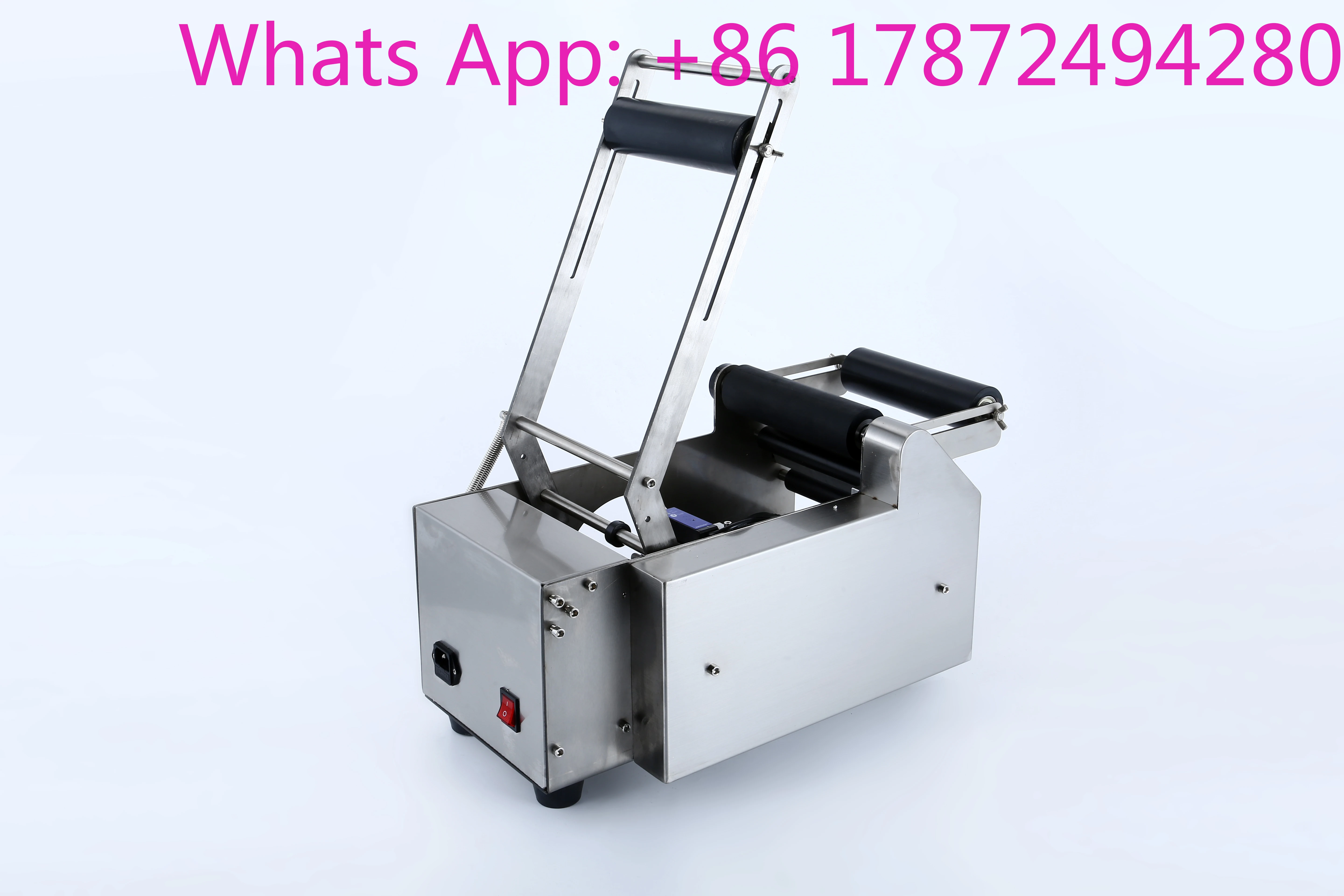 LT50 Table Top Semi-automatic Round Bottle Labeling Machine Sticker Labeling Machine