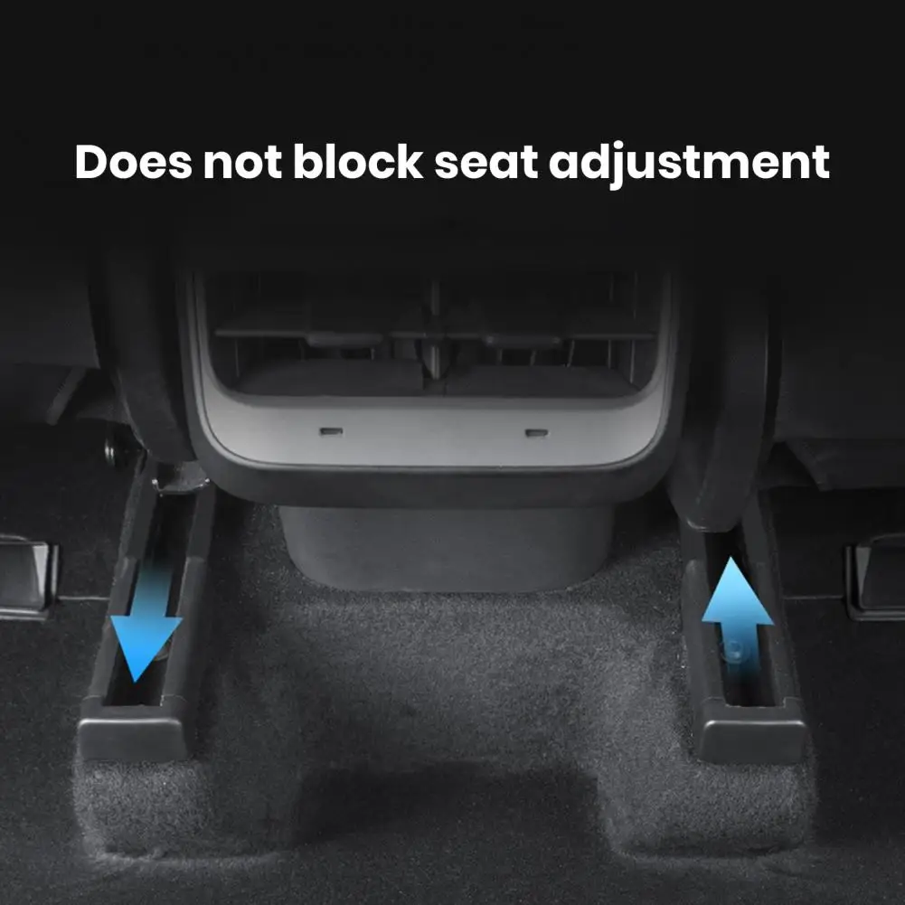 Pokrowce ochronne na szynę siedzenia Tesla Model Y do Tesla Model 3 Tesla Model 3/y Szyna tylnego siedzenia Anti-kick na lata 2020-2023