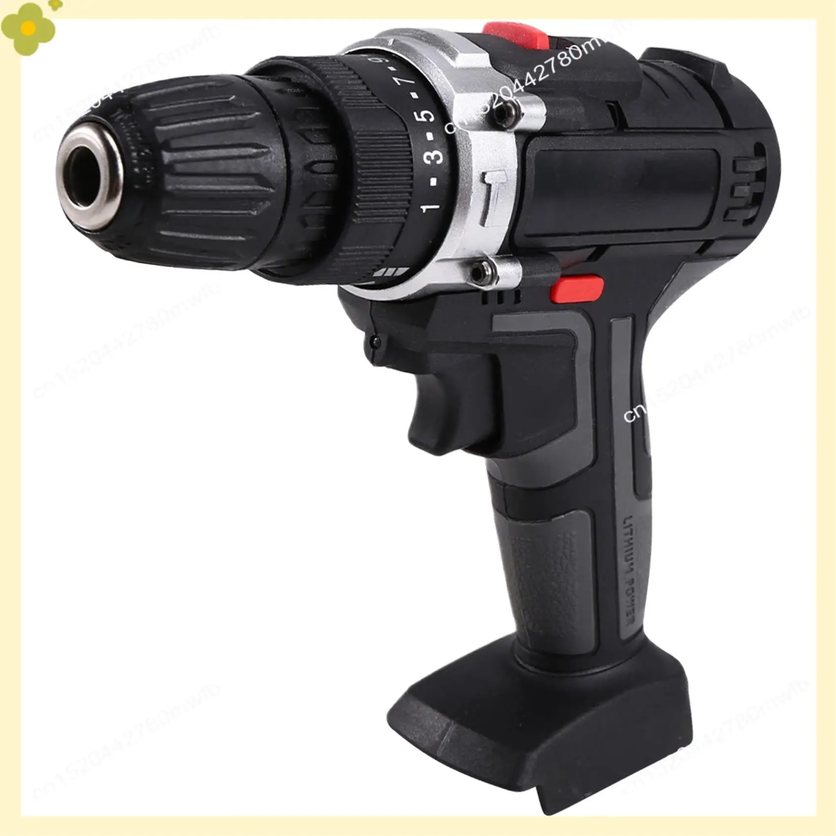 

LDHL 2-Speed Electric Drill Household Electric Drill Cordless Drill Tools Electric Screwdriver For 21V Wickes Battery