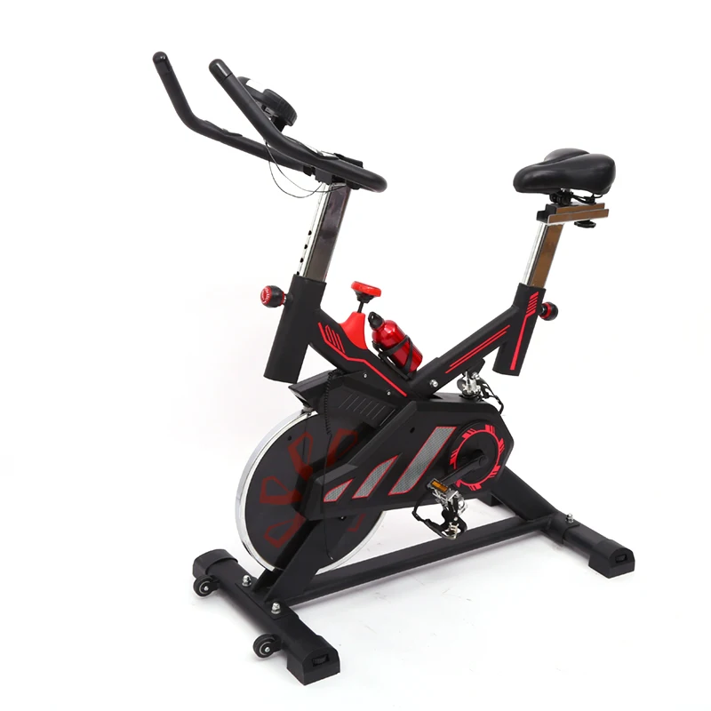 Weight Capacity Aluminum Alloy Pedal Exercise Upright Belt Drive Cardio Workout Spin Bike