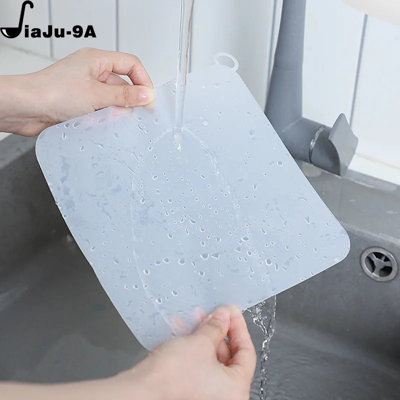 1pc Silicone Floor Drain Deodorant Pad Kitchen Sink Strainer Toilet Pad Bathroom Anti Odor Sewer Deodorant Cover Water Stoppe