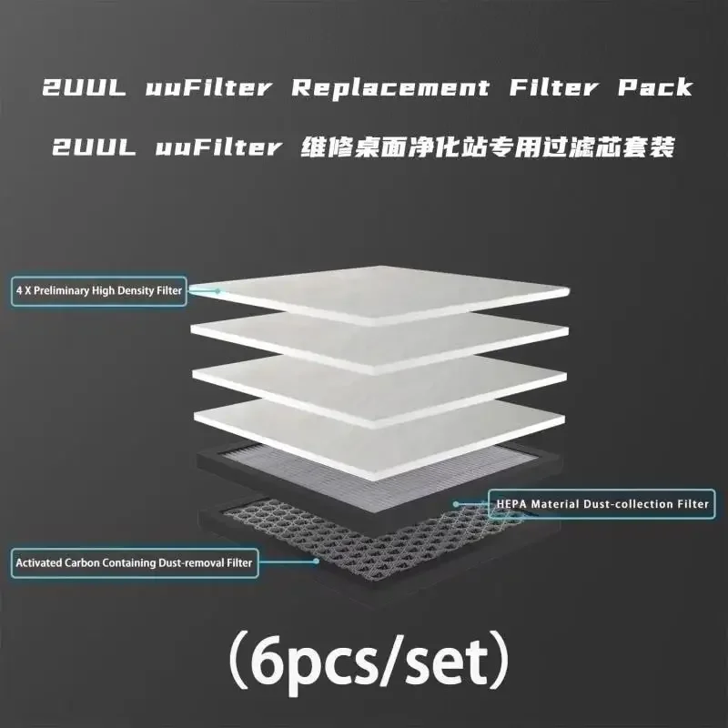 2UUL uuFilter سطح المكتب لحام أداة امتصاص الدخان 110 فولت 220 فولت آلة استخلاص الدخان لإصلاح الهاتف لحام امتصاص