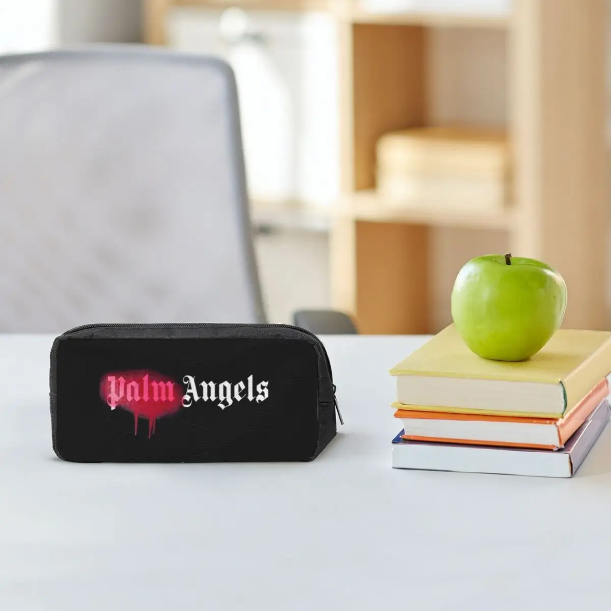 

Sprayed Palm Angels Pencil Cases for Student Gifts Pen Box Pencil Bag Large Storage Pencil Pouch Storage Stationery Supplies
