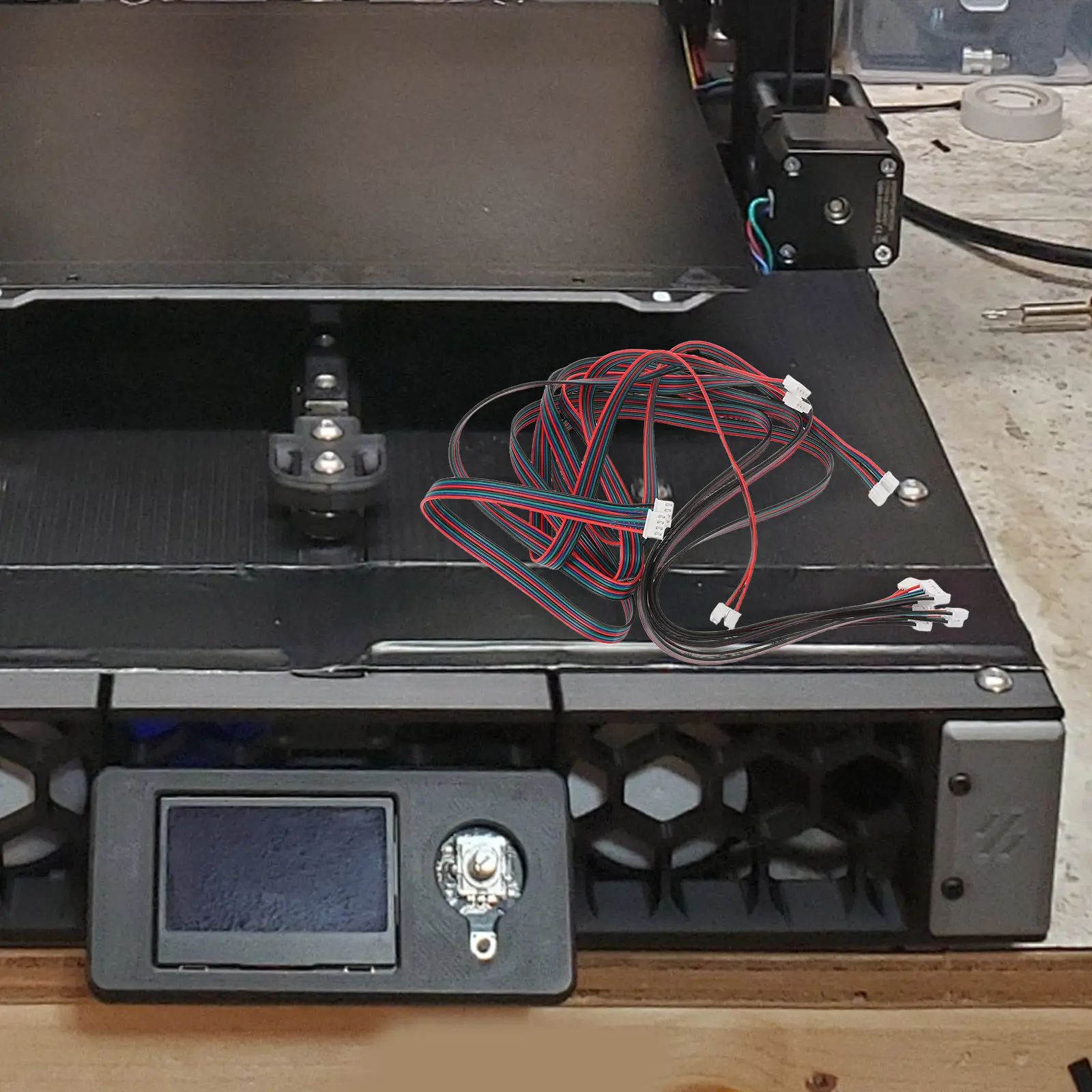 

Кабель для шагового двигателя 3D-принтера, 10 шт., XH2.54, 4-контактный на 6-контактный, сменный провод, 820 мм, совместим с кабелем двигателя Nema 17