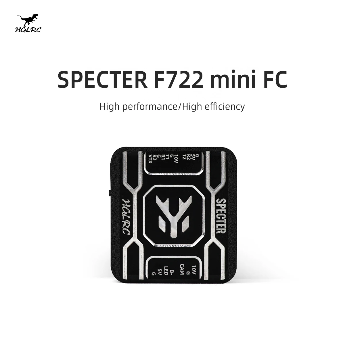 HGLRC SPECTER F722 mini flight controller mpu6000 16MB black box BMP280 barometer Bluetooth debugging 20mm 2-6SFPV free style