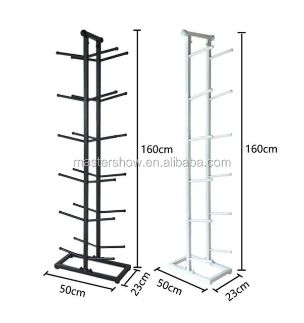 Modern Metal Ball Rack Display Stand Sport Equipment Storage Rack with Basketball Display Stand Functional Store Display Stand
