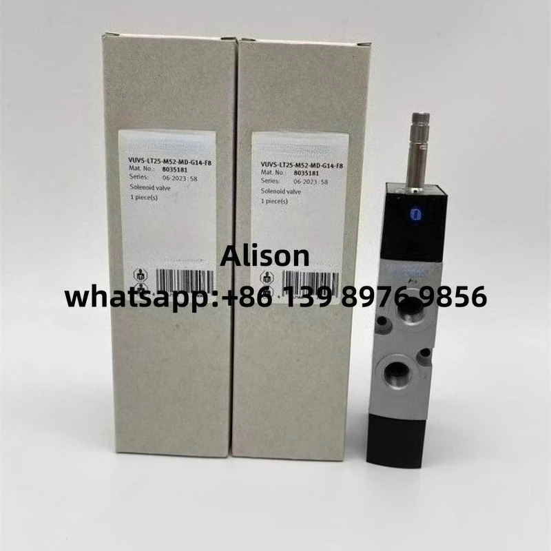 

Original solenoid valve VUVS-LT25-B52-D-G14-F8 8035188 VUVS-LT25-B52-D-G14-F8-1C1 8035190 VUVS-LT25-B52-D-G14-F8-1B2 8035192