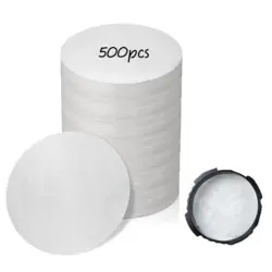 Round Coffee Filters, Compatible with Aeropress Coffee Maker Bialetti Moka Pot Bialetti Espresso Maker Moka Pot（500pc/1000pc）
