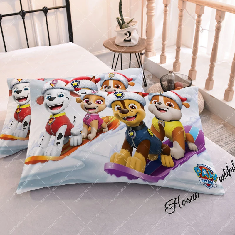 PAW ronds Kids Bedroom federa Cartoon Cute federa Anime Printed Pillow Cover Bed Sofa Decor accessori regalo di natale