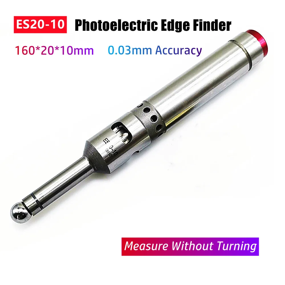 ES20-10 Photoelectric Edge Finder High-precision Buzzer Electronic Sub-rod Patrol CNC Mold Tool