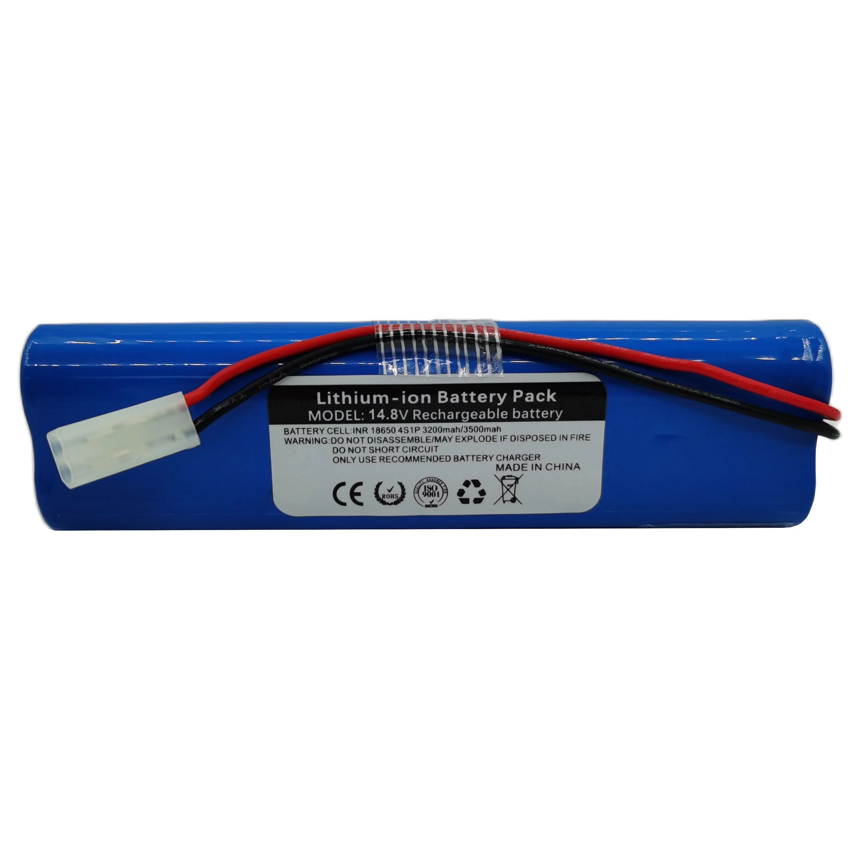 14.4V 14.8V 3500MAh 3200MAh 2600MAh แบตเตอรี่18650 Li-Ion แบตเตอรี่แบบชาร์จไฟได้ Pack สำหรับ360 Sweeping Robot S6ปรับแต่ง