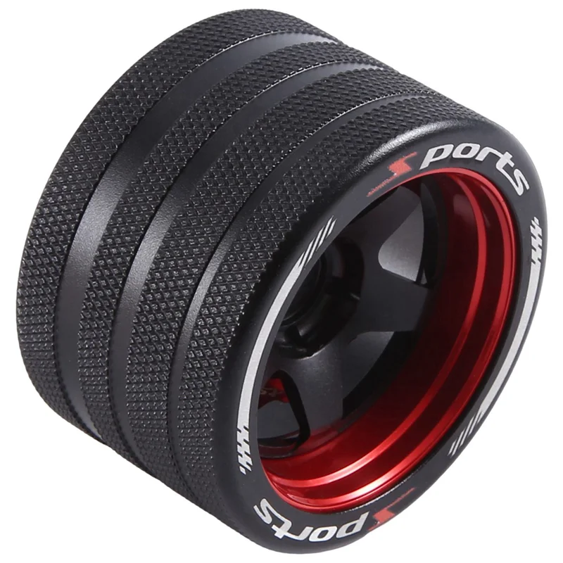 

FBIL-2X For SANWA MT4/FUTABA 4PX /Flysky NB4 /KO EX Next /WFLY X9 Remote Control Universal Metal Handwheel Steering Wheel Red
