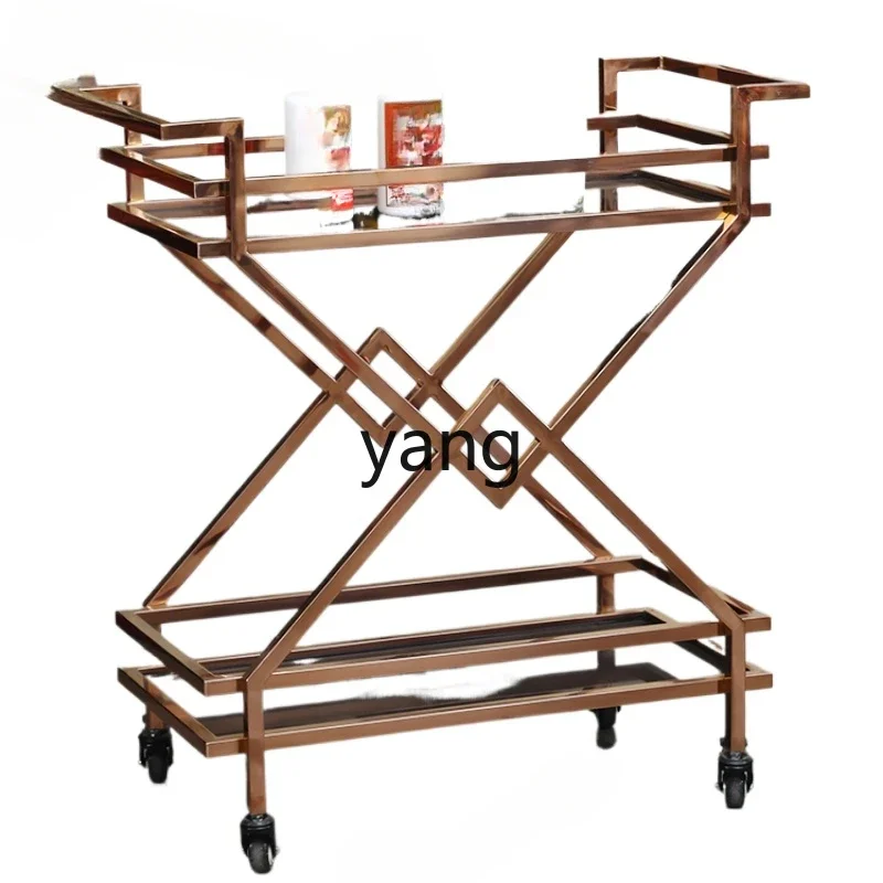 XYY high-end mobile wine cart Pastry delivery service cart Hotel food delivery cart