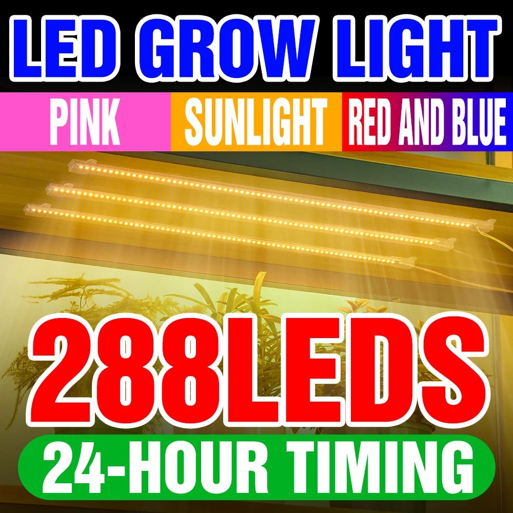 

Led Full Spectrum USB Hydroponics Veg Flowers Plant Grow Light USB Dimmable Phyto Lamp Greenhouse Lighting 50cm Plant Grow Tent