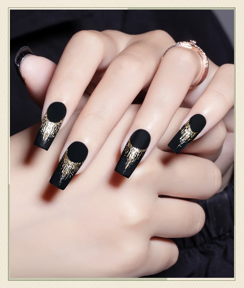 RSNAIL 5g No-Wipe Platinum Gel-Nagellack für den Sommer, reflektierender, glitzernder, metallischer, goldener, silberner Zeichnungs-Liner, Maniküre-Lack – Detail 7