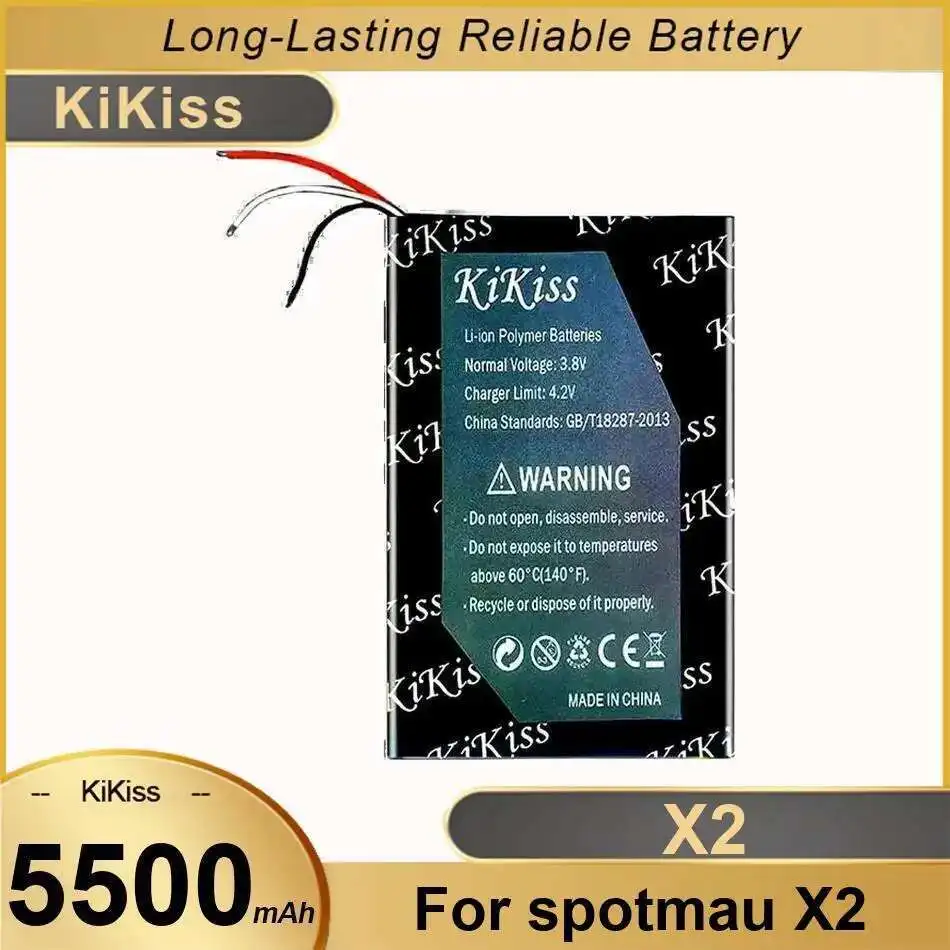 

5500 мАч для Spotmau X2, аккумулятор для инструмента для восстановления данных высокой емкости, хорошая низкотемпературная работа