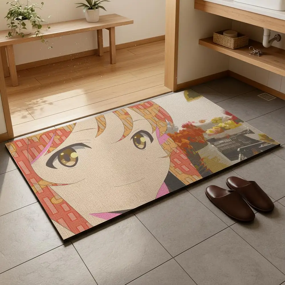 Floor Mat Diatomaceous Earth Bath Mat, QuickDrying, Water Absorb，MultiScene Household Floor Mat O-Occultic;Nine
