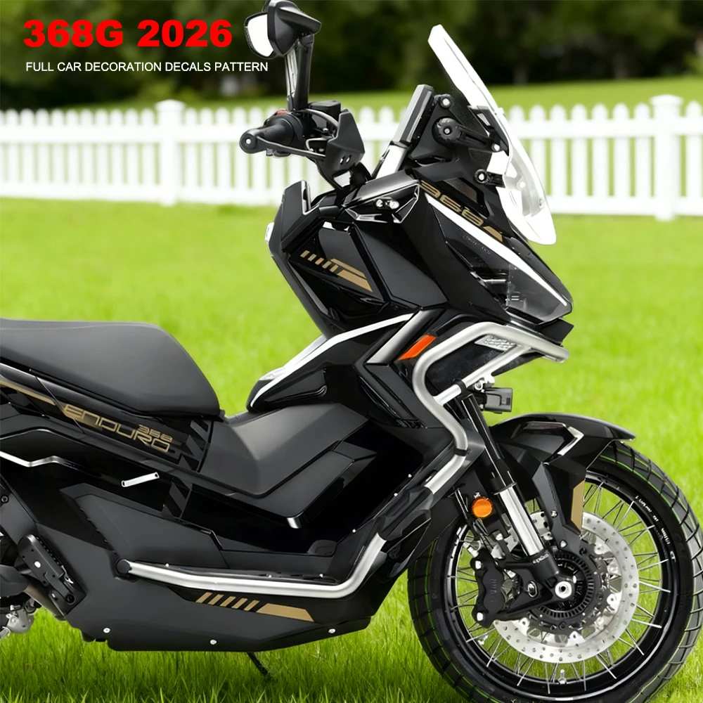 

2026 368G Accessories Full Car Decoration Decals Pattern For ZONTES 368G 368 g New Motorcycle Scratch Decals Protector