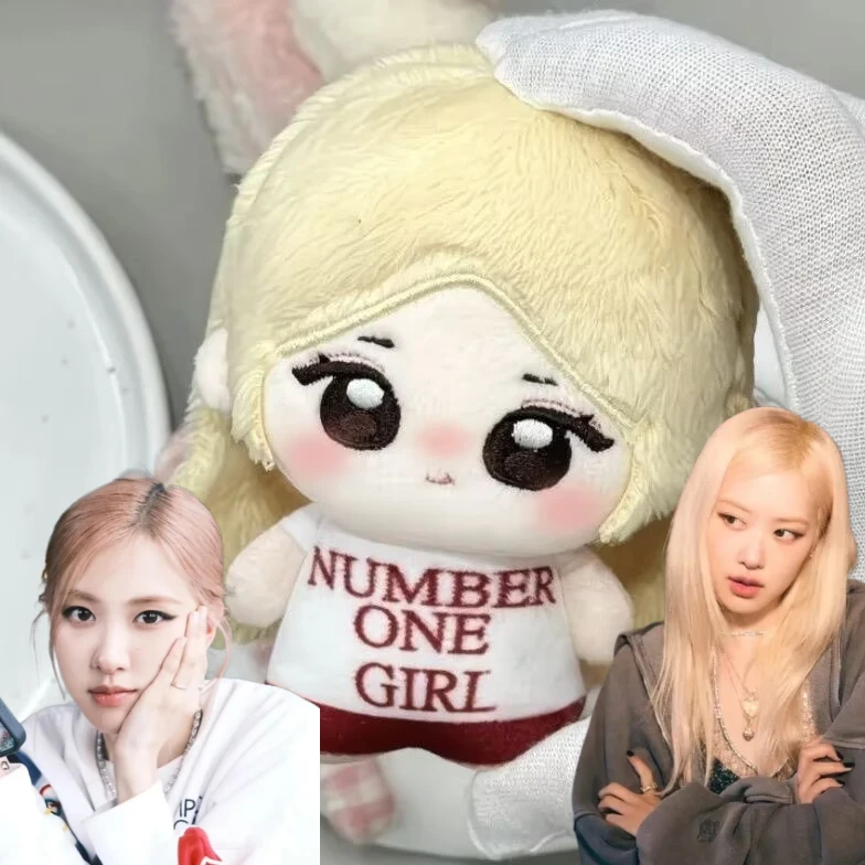 

Кукла-пупс Nunu из хлопка с принтом, 10 см, официальная версия от Розэ (Park Chae-young), новая версия