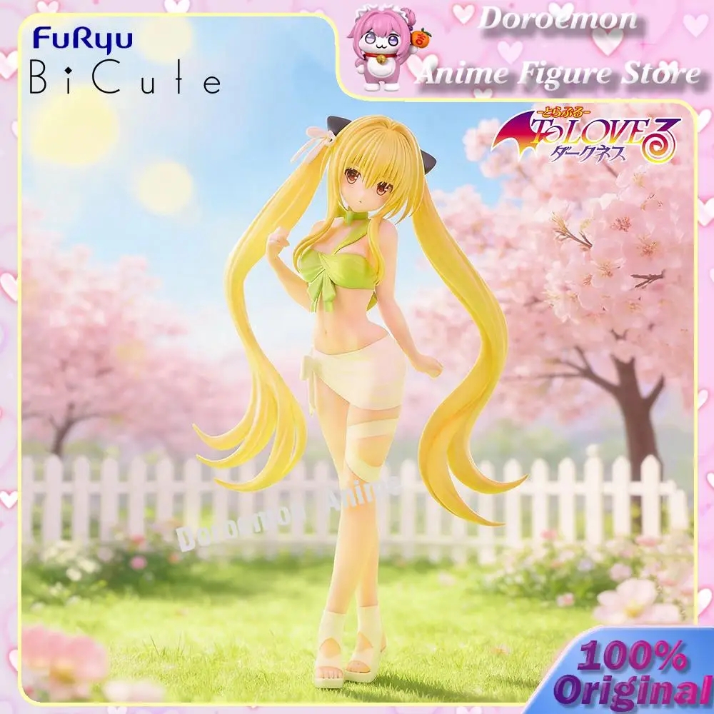 

Pre-Order Original Furyu Bicute Ribbons To Loveru Darkness Konjiki No Yami Anime Cute Figures Collectible Kawaii Girl Model Toys