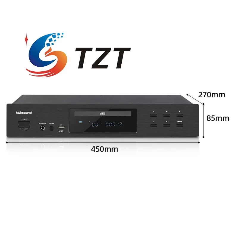 TZT Nobsound CD-3/CD-5 220V Digital CD Player Disc Player with Remote Control Enables Hifi Lossless Music