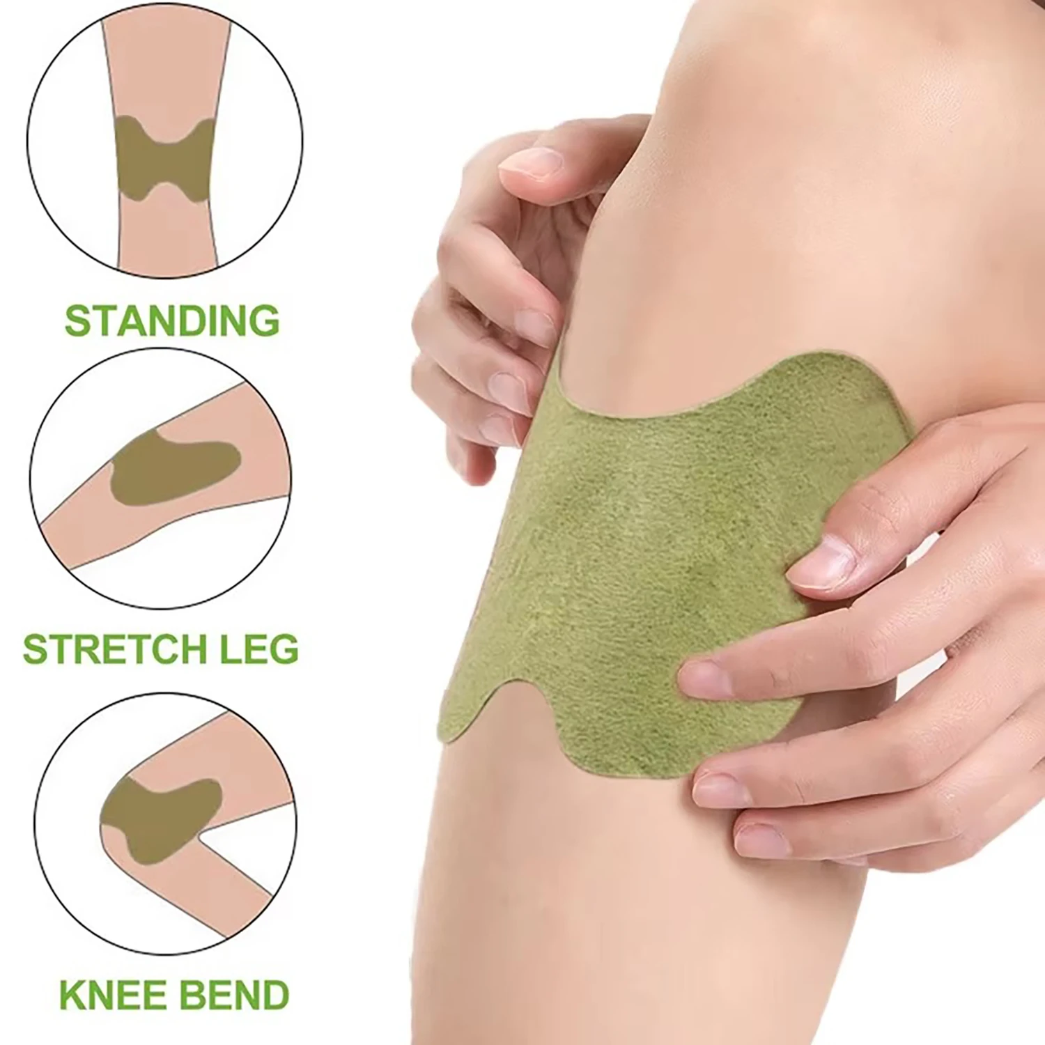 12/24/48PCS Warm Knee Patch Fitness Running Heat Patch Knee Paste for Athletes Office Workers image 5