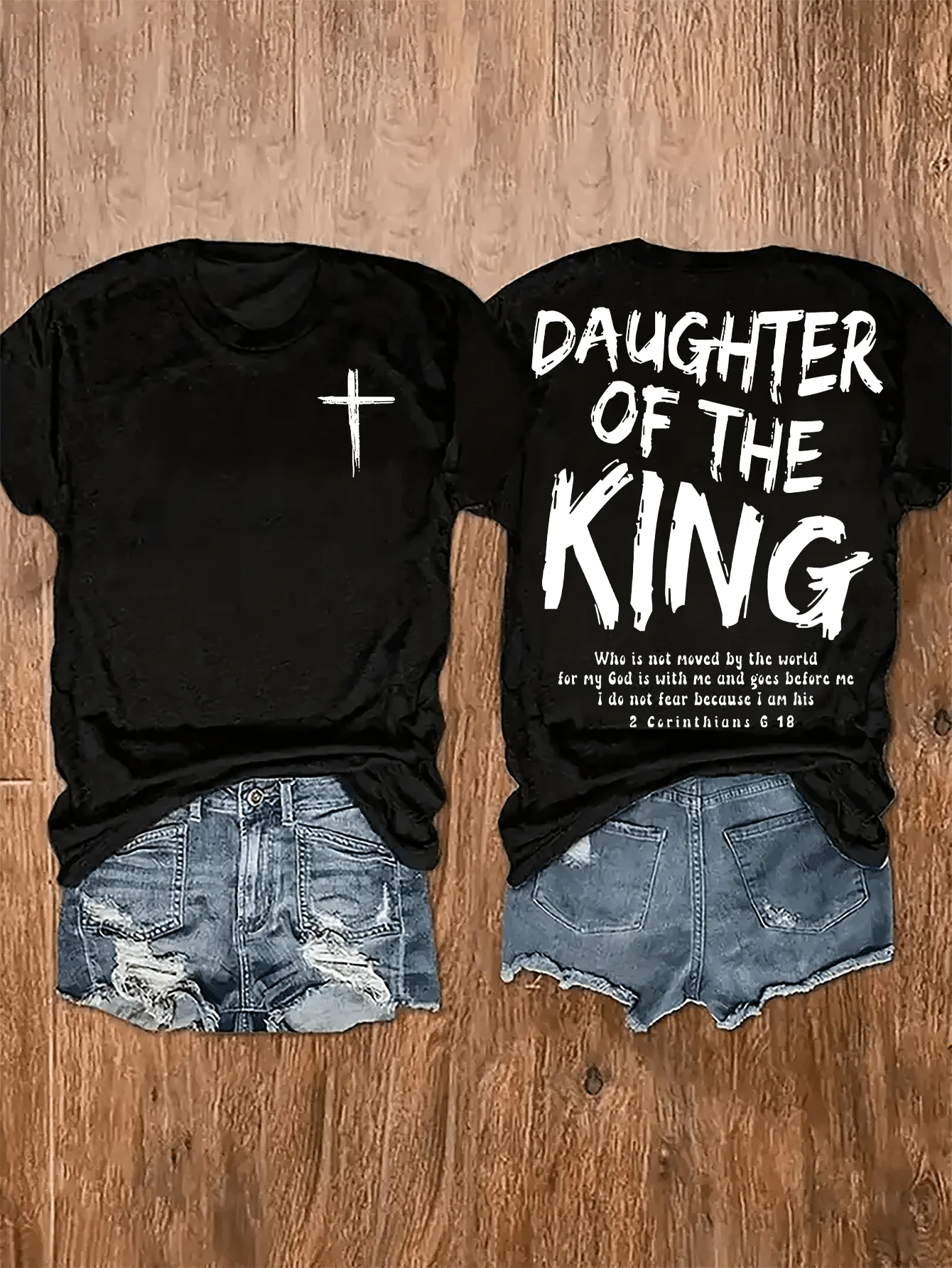 

Womens Cotton Round Neck Short Sleeve Tee With Letter Print Casual Top