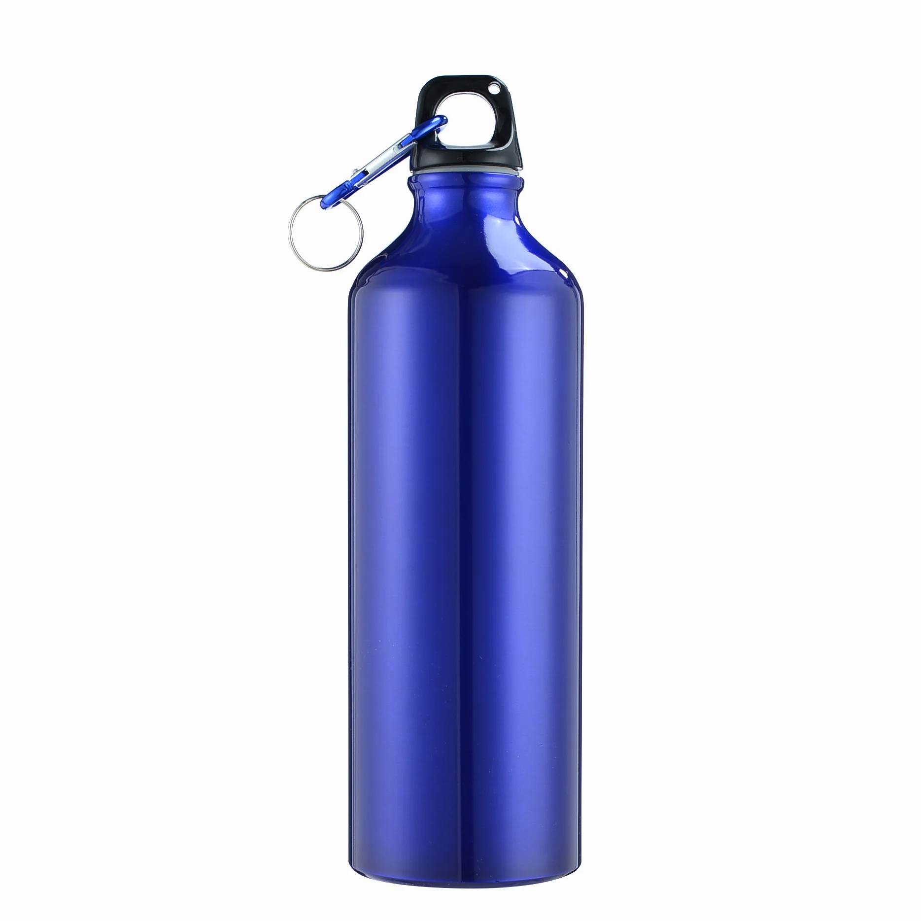 Large Capacity Outdoor Portable Sports Aluminum Kettle Gift Cup Gradient Water Bottle 750ml