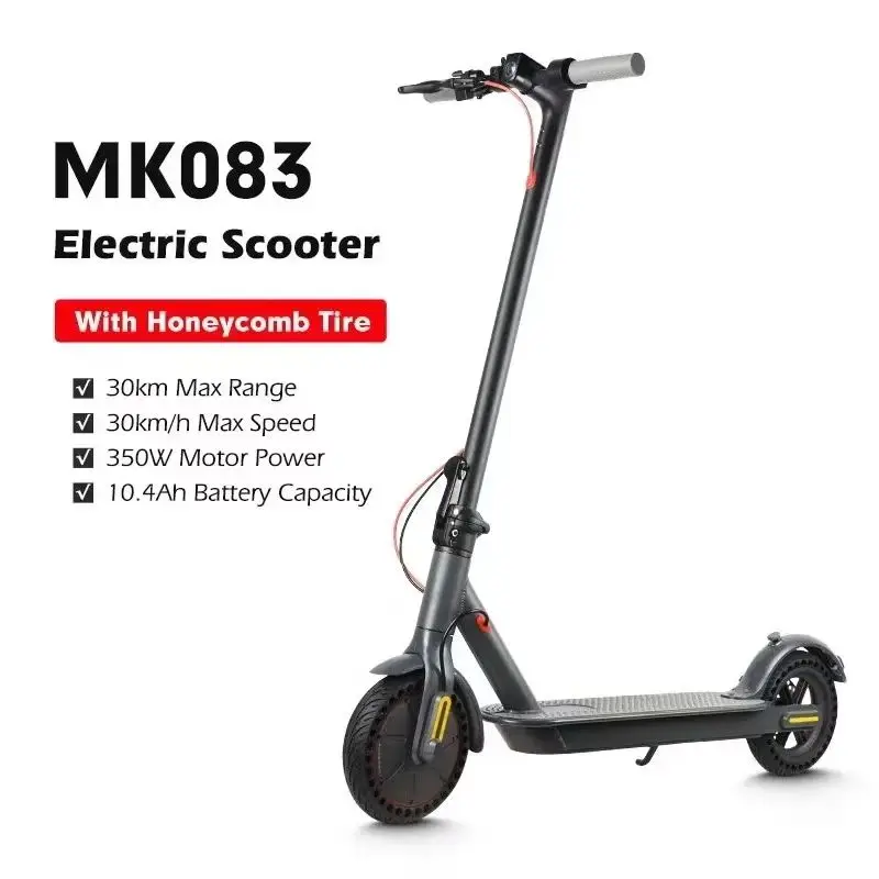 Mankeel MK083 350W Electric Scooter for Adults 36V 10.4AH Max Range 30KM folk e-Scooter APP smart Control City Scooter