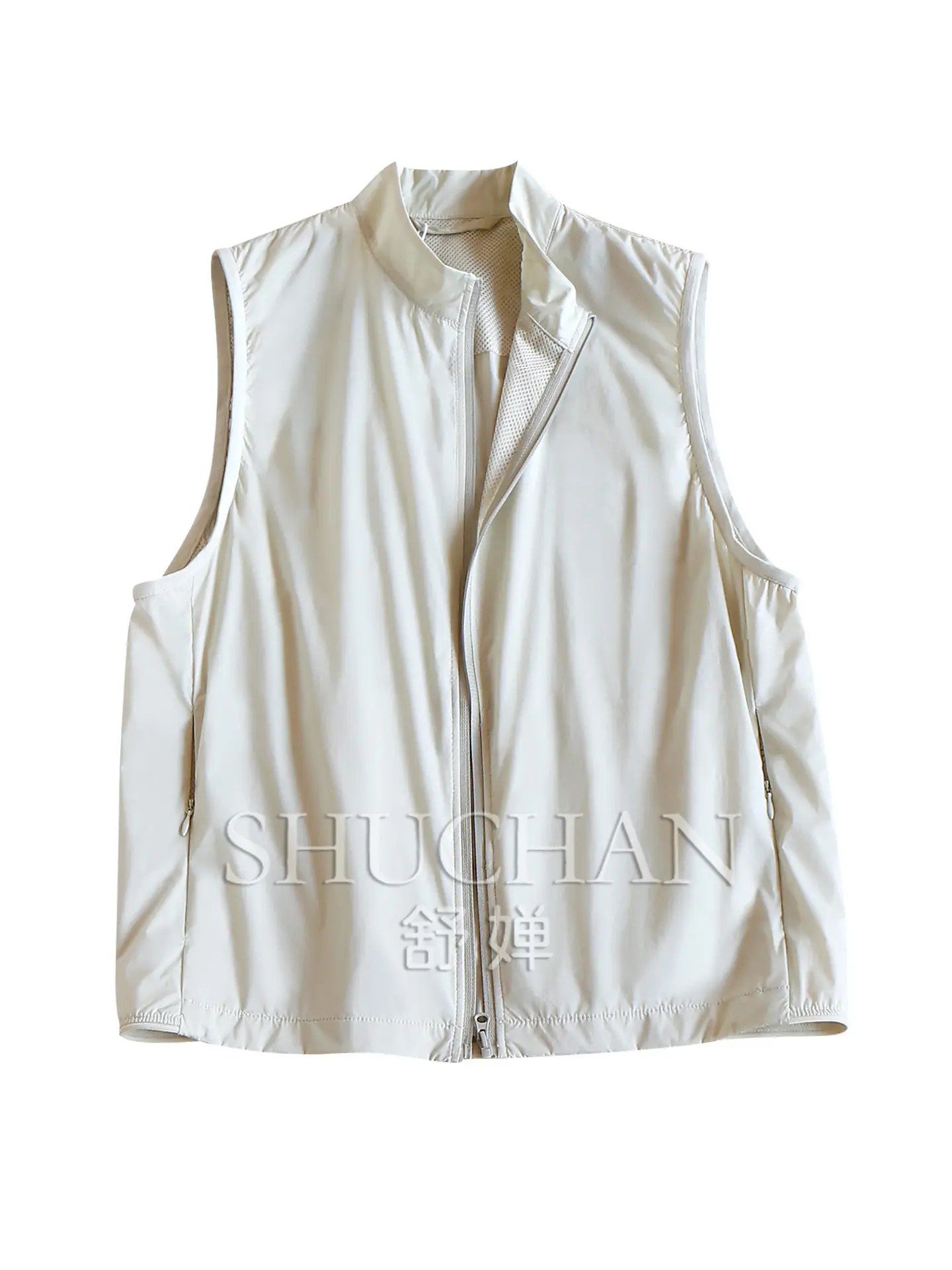 

Sport Solid Wear Tank Top Light Outdoor UPF50 + Sunscreen Vest Jacket Women's 53M1 Womens Tops