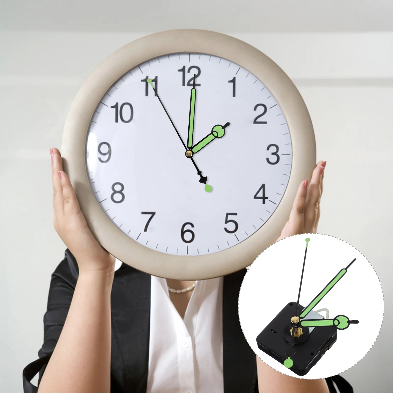 

Retro Clock Kits for Do Yourself Light Green Replacement Mechanism Work