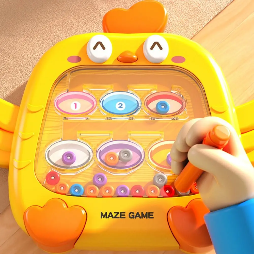 Tablica do rysowania Labirynt Gra Montessori Kolorowe zabawki treningowe dla dzieci Zabawne edukacyjne