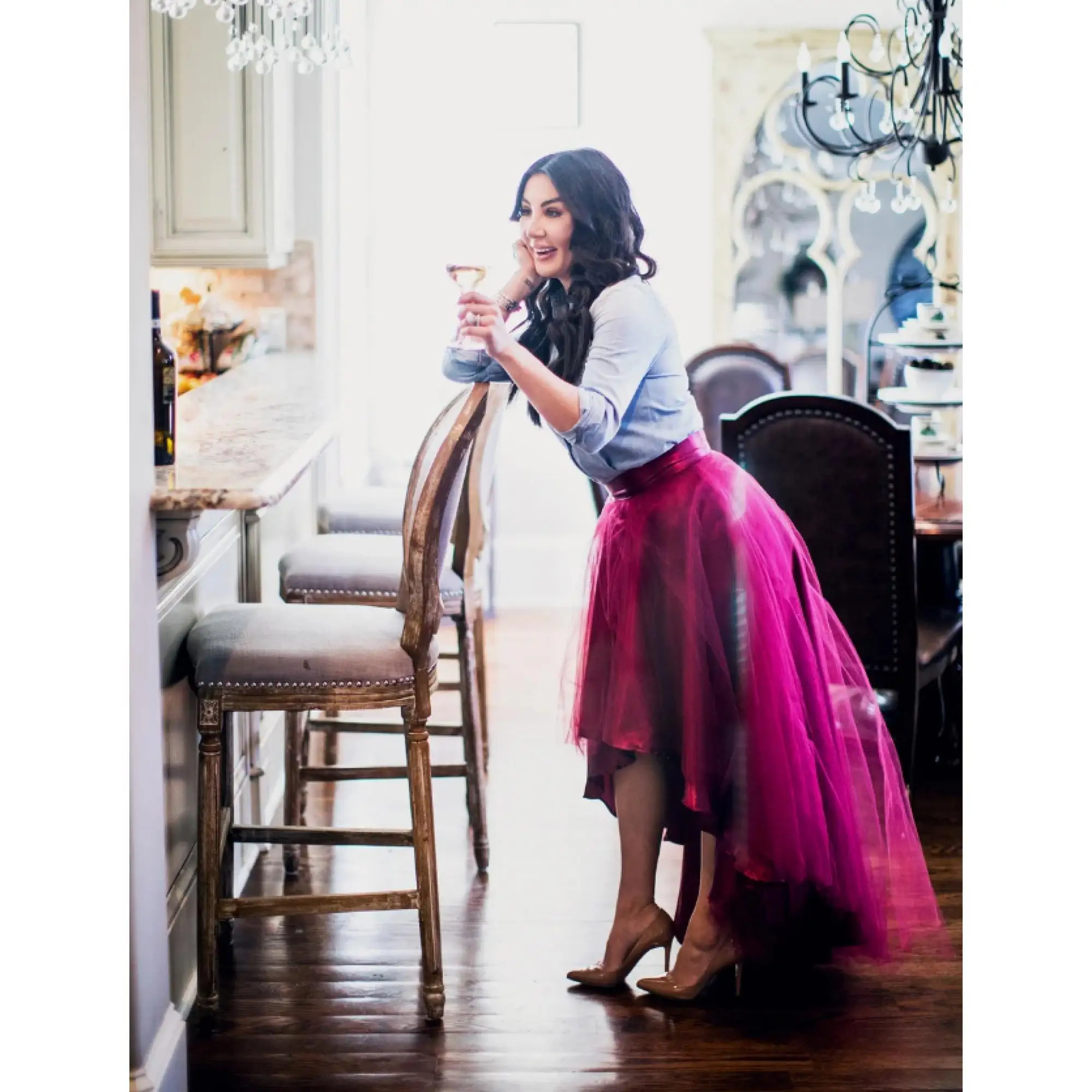 

BABYONLINE Сетчатая тюлевая юбка-пачка с высокой и низкой сеткой, разноцветная нерегулярная многослойная сетчатая нижняя юбка с эластичной резинкой на талии для пляжа и вечеринок 2026