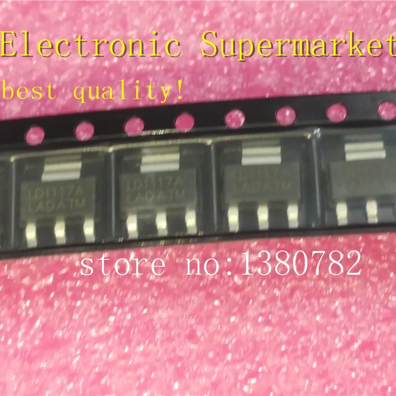 

50pcs/lots LD1117AL-ADJ LD1117AL LD1117 NEW SOT-223 IC In stock!